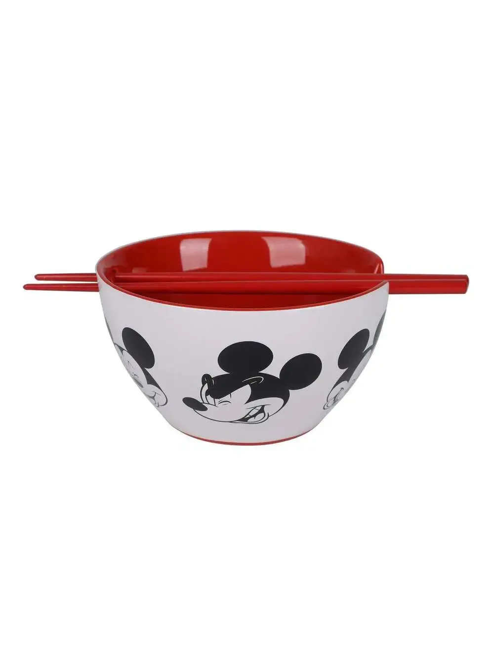 Disney Mickey Mouse 20oz. Ceramic Ramen Bowl with Chopsticks